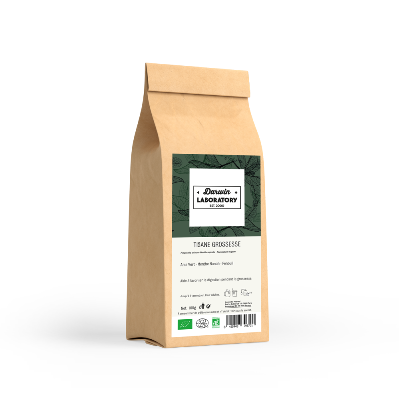 Darwin Laboratory Tisane Bio Grossesse 100 g