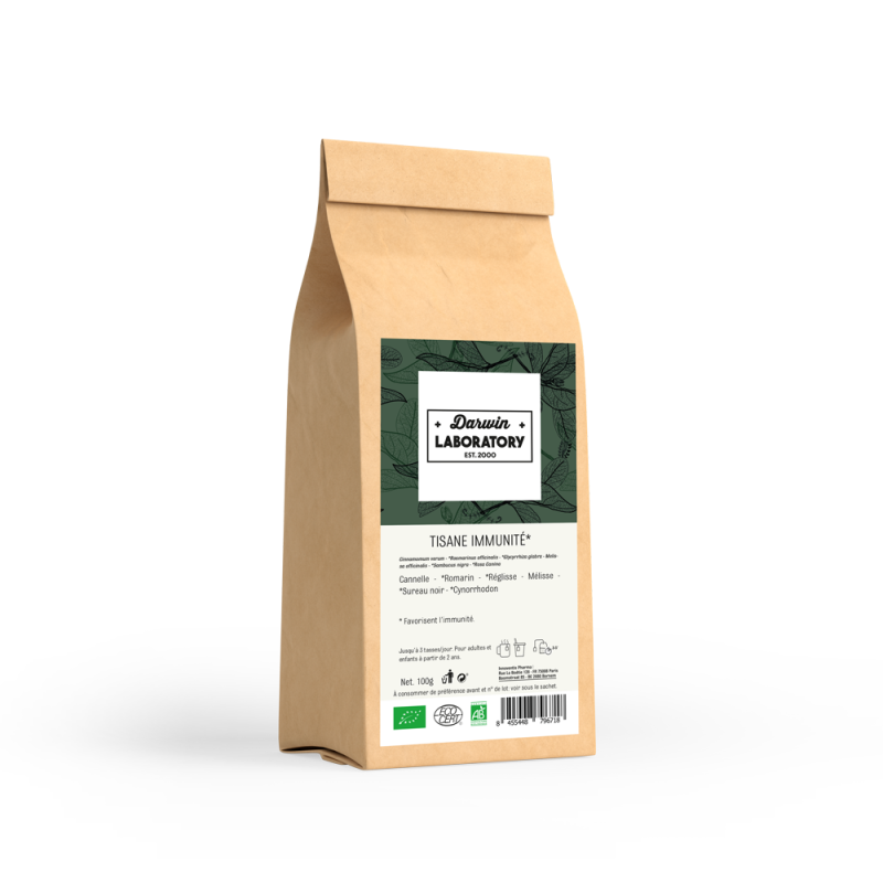 Darwin Laboratory Tisane Bio Immunité 100 g